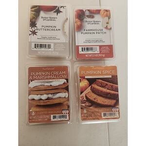 4 Packs of 6 Scented Wax Cubes in each 2.5oz package FALL SCENTED